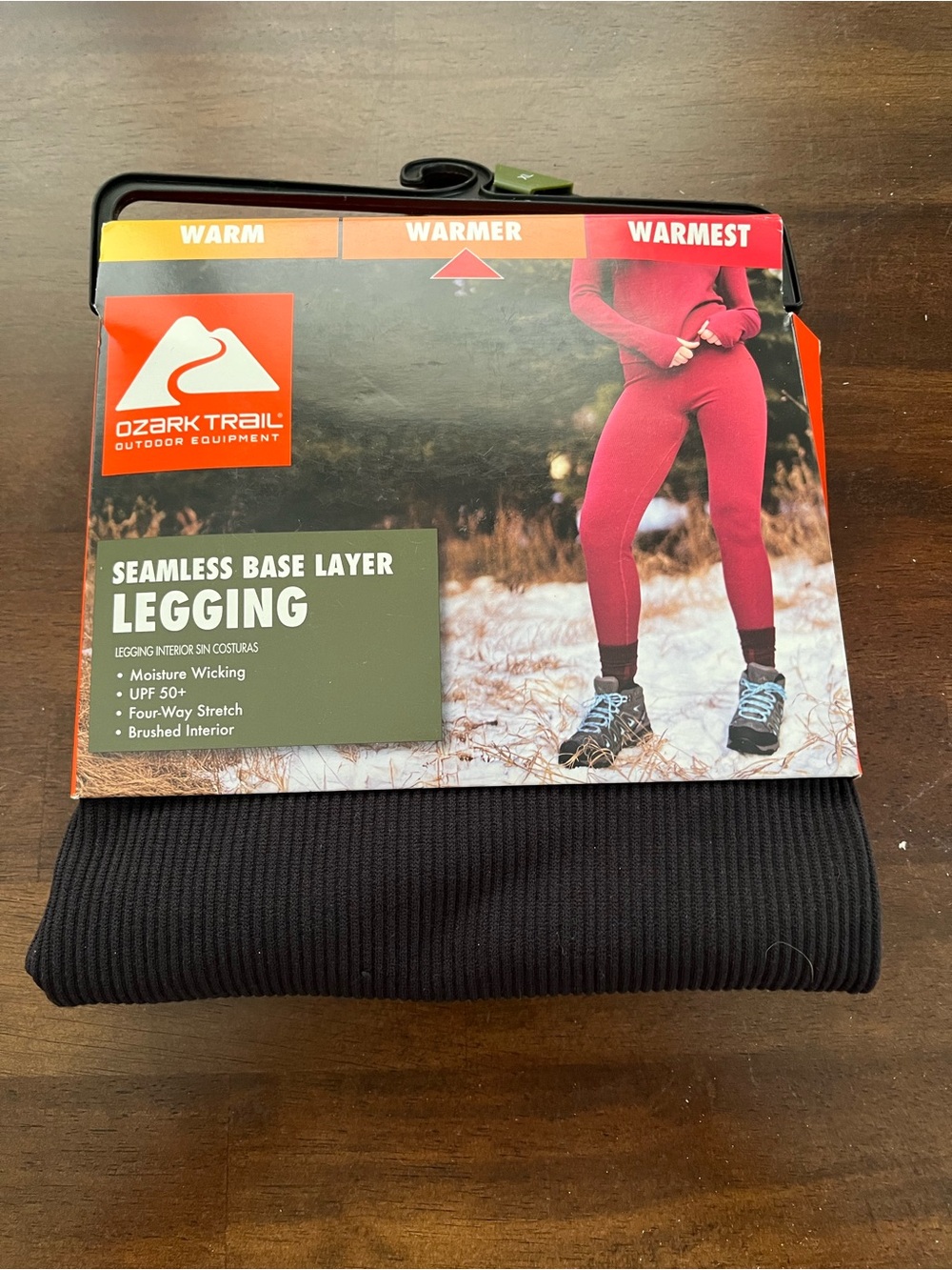 Ozark Trail women's black Thermal Base Layer Leggings - XL
